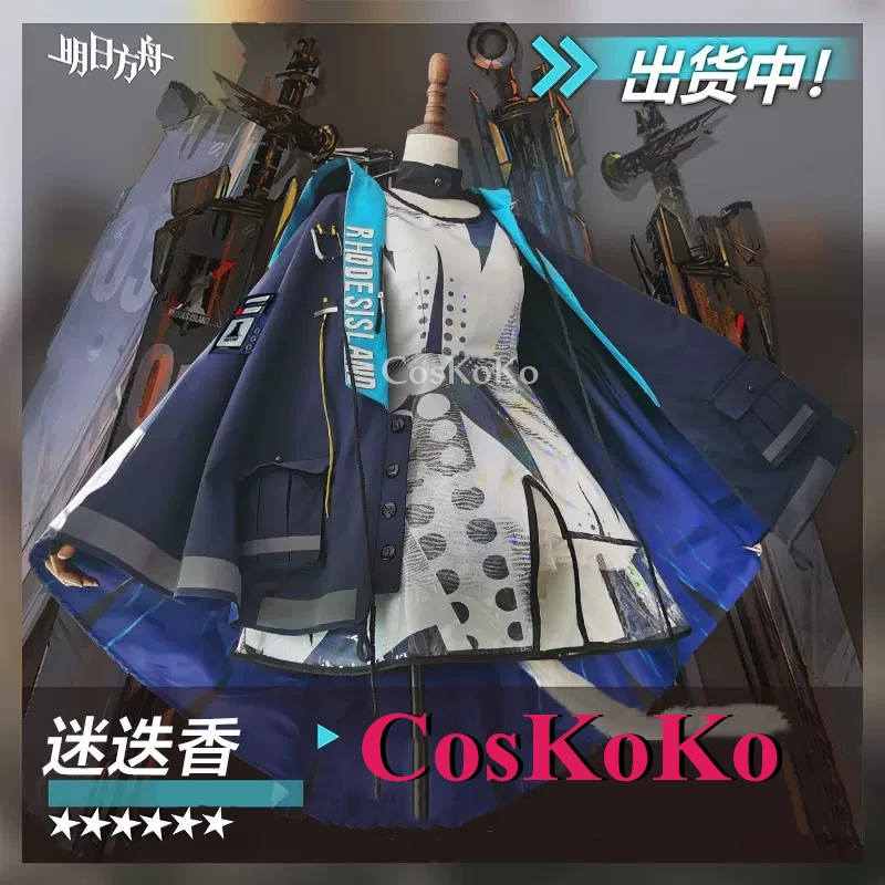 CosKoKo Rosmontis Cosplay Game Arknights Costume Fashion Sweet Combat Dress Full Set Halloween Party Role Play Clothing S-XL New
CosKoKo Rosmontis Cosplay Game Arknights Costume Fashion Sweet Combat Dress Full Set Halloween Party Role Play Clothing S-XL New