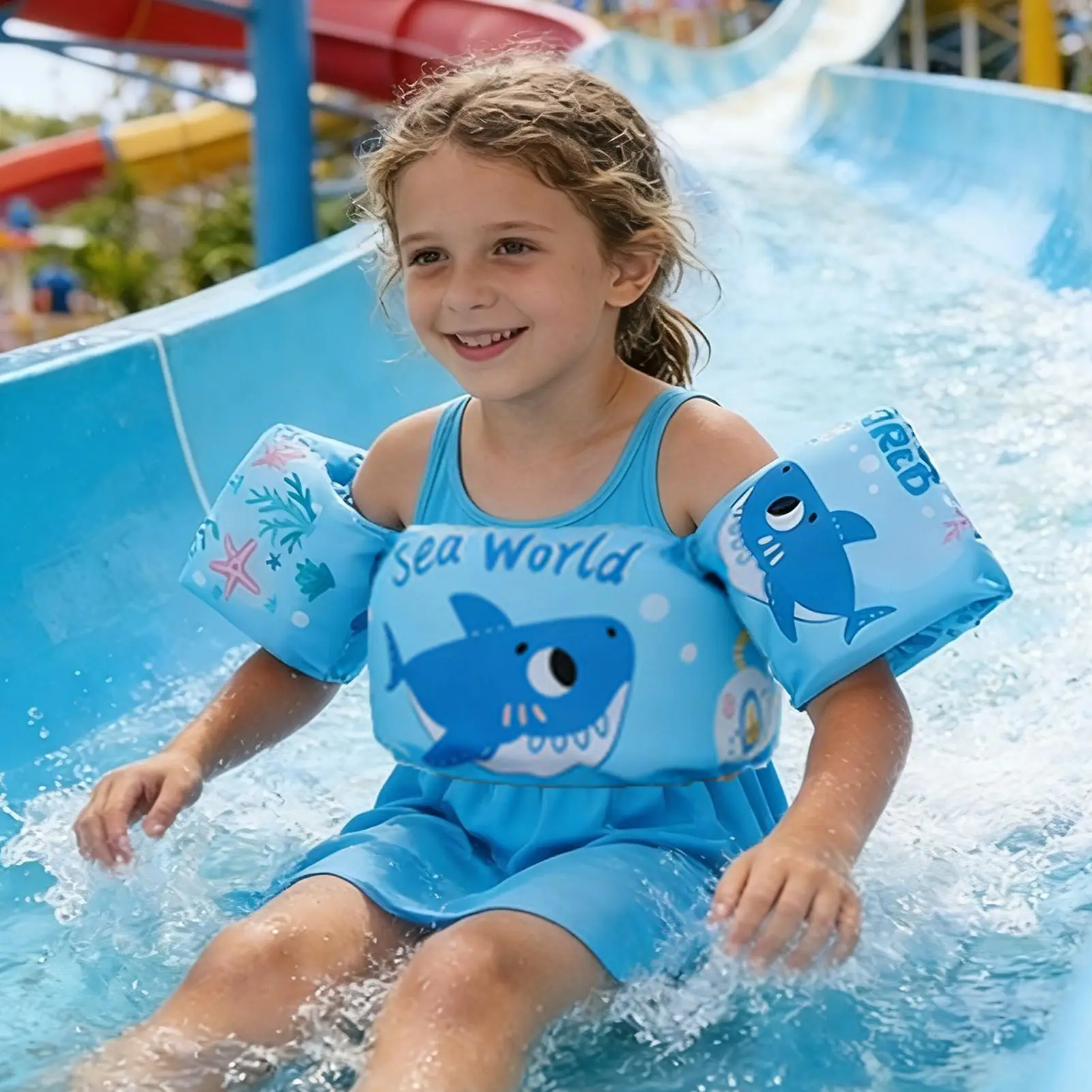 Kids Swim Vest With Arm Wings Adjustable Float Jacket Safety Swim Trainer For Boys Girls, Beach Pool Water Park Outdoor Vacation
Kids Swim Vest With Arm Wings Adjustable Float Jacket Safety Swim Trainer For Boys Girls, Beach Pool Water Park Outdoor Vacation