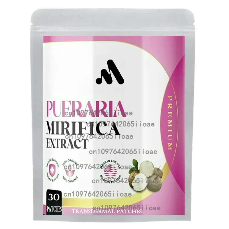 30 Patches Pueraria Mirifica Transdermal Patch, with Aauaje, Maca, Saw Palmetto, Wild Yam Promotes Women’s Health
30 Patches Pueraria Mirifica Transdermal Patch, with Aauaje, Maca, Saw Palmetto, Wild Yam Promotes Women’s Health