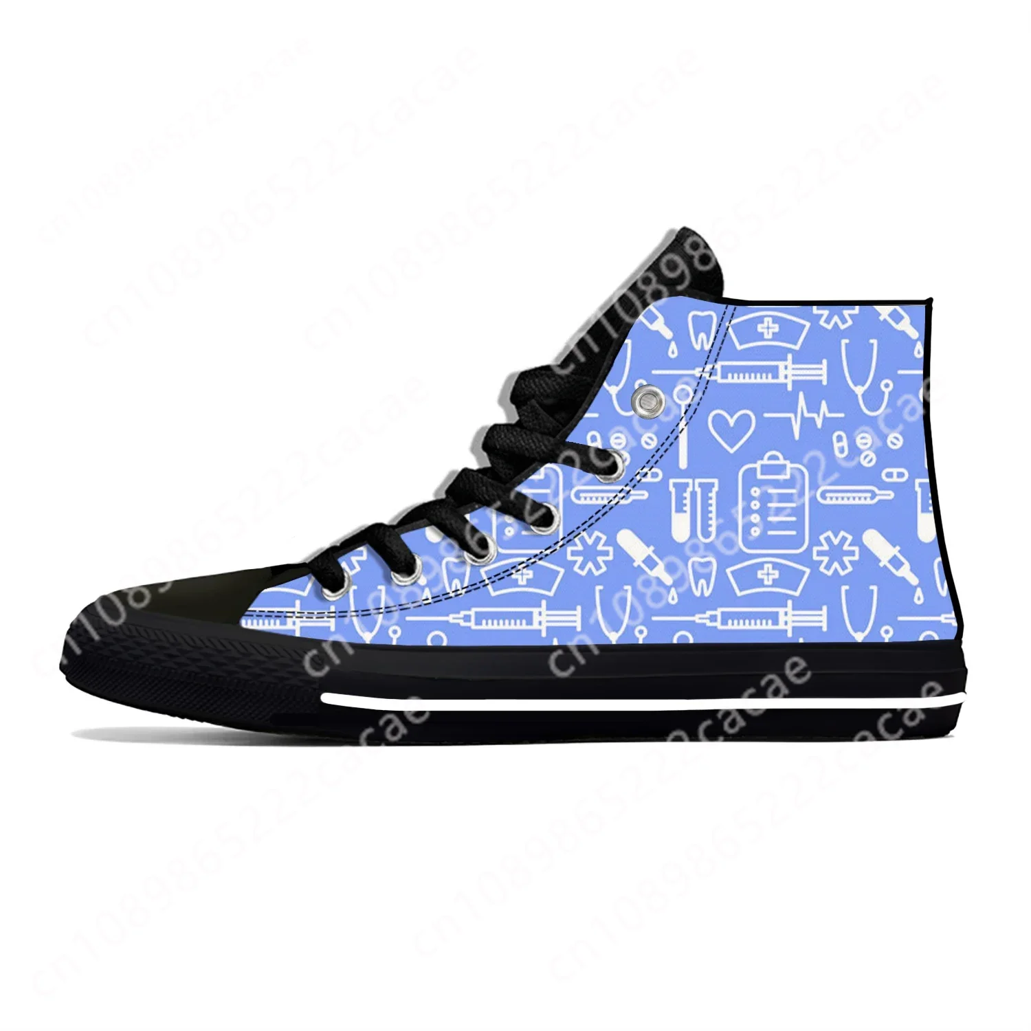 Hot Summer Dentists Cartoon Nurse Pattern Harajuku Fashion High Top Canvas Shoes Men Women Casual Sneakers Classic Board Shoes
Hot Summer Dentists Cartoon Nurse Pattern Harajuku Fashion High Top Canvas Shoes Men Women Casual Sneakers Classic Board Shoes