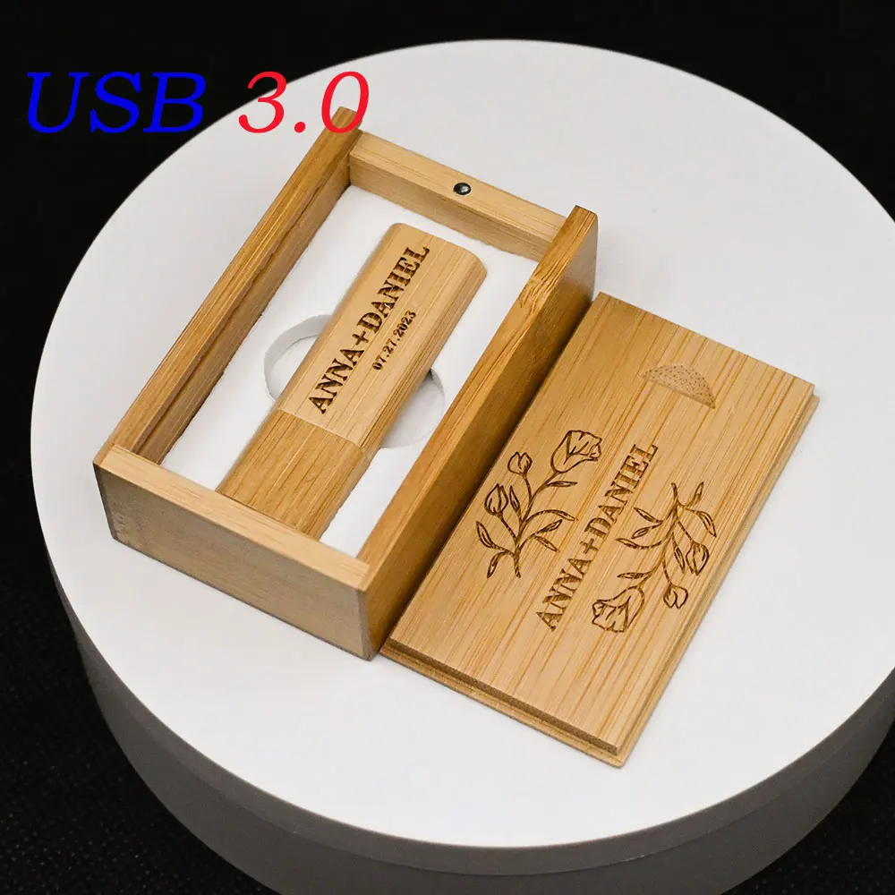 USB 3.0 Flash Drives Free custom logo Pen drive Laser engraving Memory stick Wooden box External Storage 128GB 64GB 32GB
USB 3.0 Flash Drives Free custom logo Pen drive Laser engraving Memory stick Wooden box External Storage 128GB 64GB 32GB