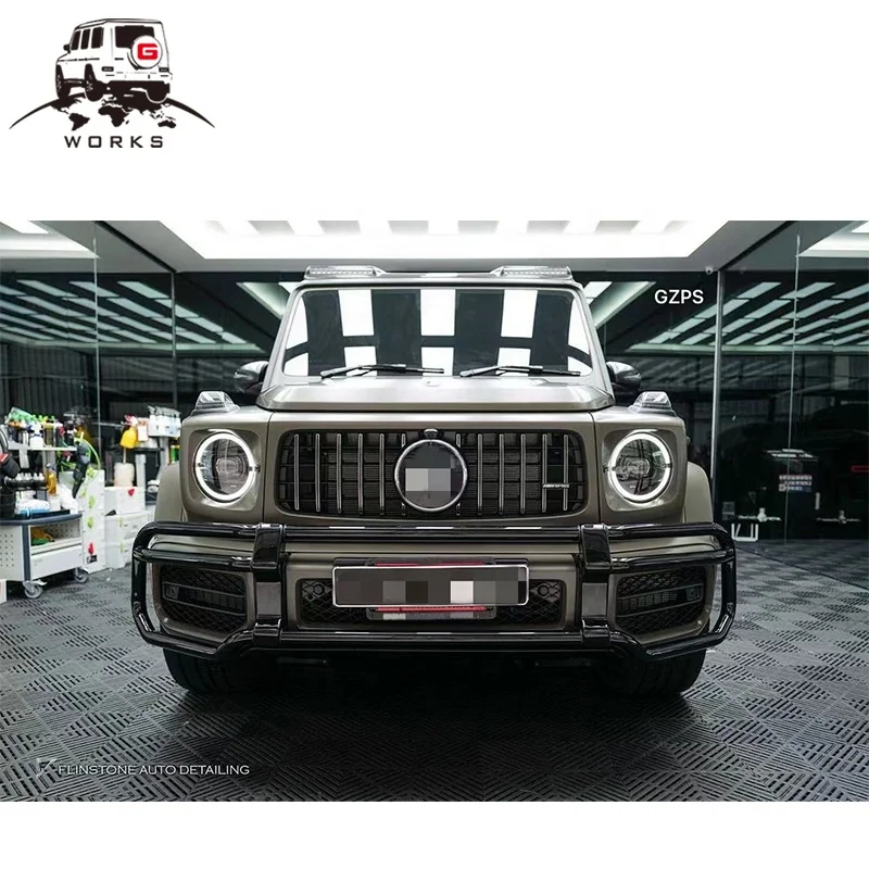 STLF2019year~ G Class G Works W464 Передняя планка G63 из нержавеющей стали для G63 W464 (черный или серебристый вариант) Защита переднего бампера
STLF2019year~ G Class G Works W464 Передняя планка G63 из нержавеющей стали для G63 W464 (черный или серебристый вариант) Защита переднего бампера