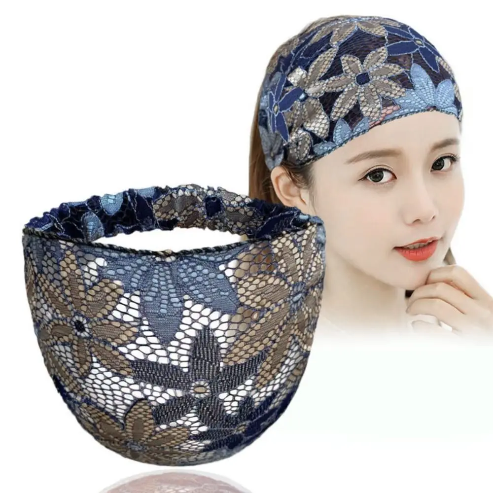 Temperament Non Slip Mesh Flower Headband Hollow Lightweight Lace Hairbands Headwear Korean Style Wide Side Head Wrap Mother
Temperament Non Slip Mesh Flower Headband Hollow Lightweight Lace Hairbands Headwear Korean Style Wide Side Head Wrap Mother