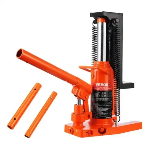 Hydraulic Toe Jack, 2.5 Ton On Toe Toe Jack Lift, 5 Ton On Top Lift Capacity Machine Jack, 0.8-5.3 in Toe Height
Hydraulic Toe Jack, 2.5 Ton On Toe Toe Jack Lift, 5 Ton On Top Lift Capacity Machine Jack, 0.8-5.3 in Toe Height