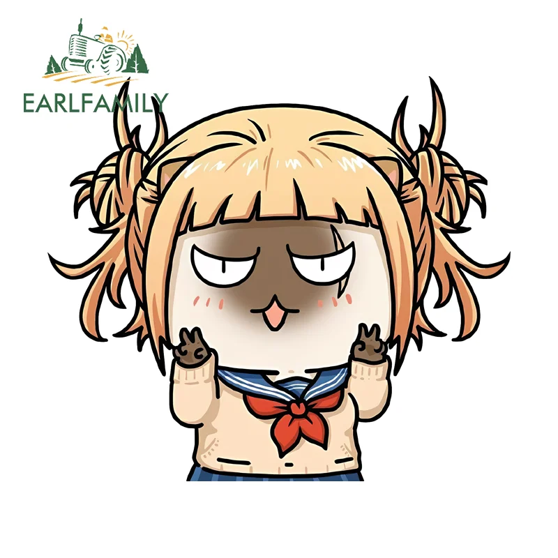 EARLFAMILY Kawaii Angry Creative Toga Himiko Fine Stickers Popular Anime Theme Decal 3D Suitable For Tumbler Storage Flask
EARLFAMILY Kawaii Angry Creative Toga Himiko Fine Stickers Popular Anime Theme Decal 3D Suitable For Tumbler Storage Flask