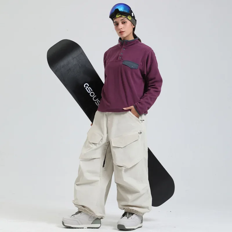 2025 Winter New Ski Pants Women's Outdoor Single Board Loose Pants Windproof Wear Resistant Warm Breathable Men's Sports Pants
2025 Winter New Ski Pants Women's Outdoor Single Board Loose Pants Windproof Wear Resistant Warm Breathable Men's Sports Pants