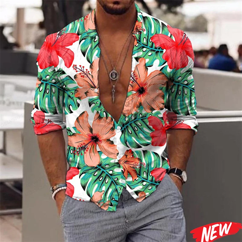 Plants Floral Graphic Men Hawaiian Shirt Summer Beach Loose Shirts Holiday Casual Tropical Street Lapel Short Sleeve Shirt
Plants Floral Graphic Men Hawaiian Shirt Summer Beach Loose Shirts Holiday Casual Tropical Street Lapel Short Sleeve Shirt