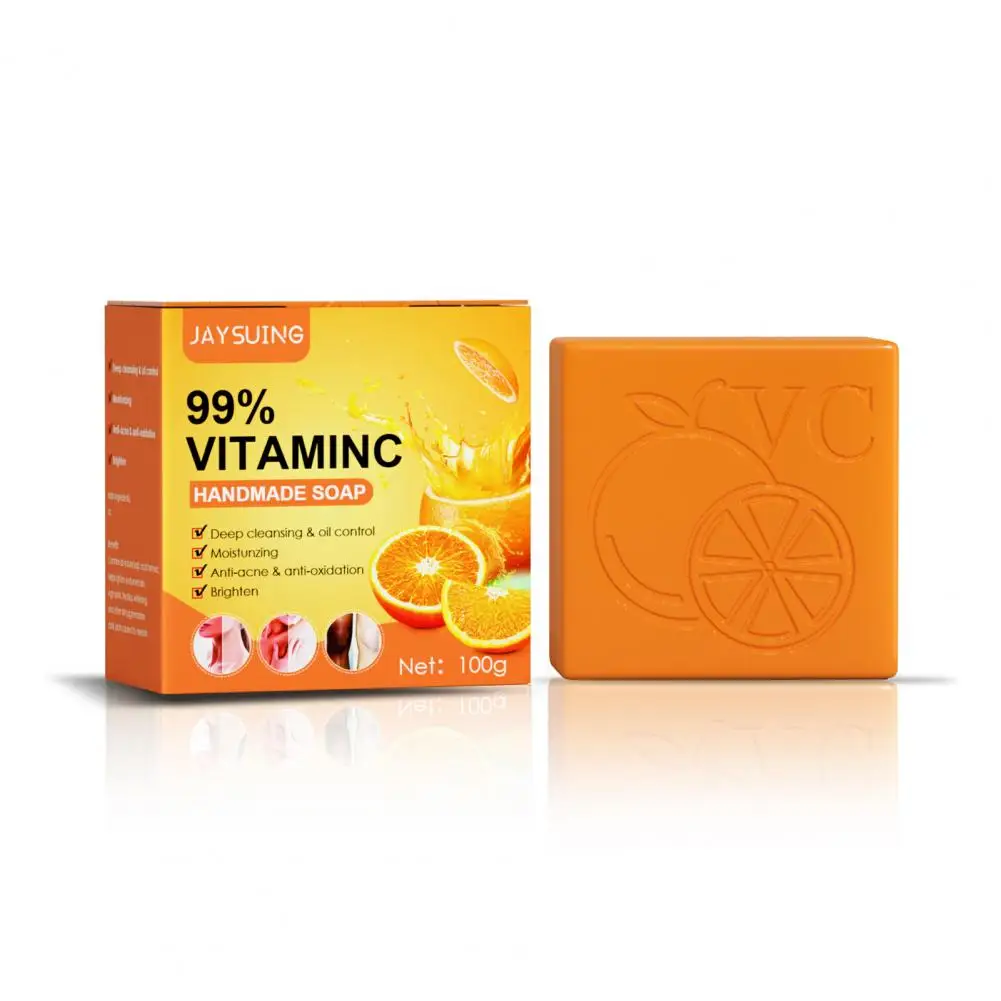 Useful Body Soap Easily Foam Vitamin C Handmade Soap Moderate Portable Wash Soap for Bathroom
Useful Body Soap Easily Foam Vitamin C Handmade Soap Moderate Portable Wash Soap for Bathroom