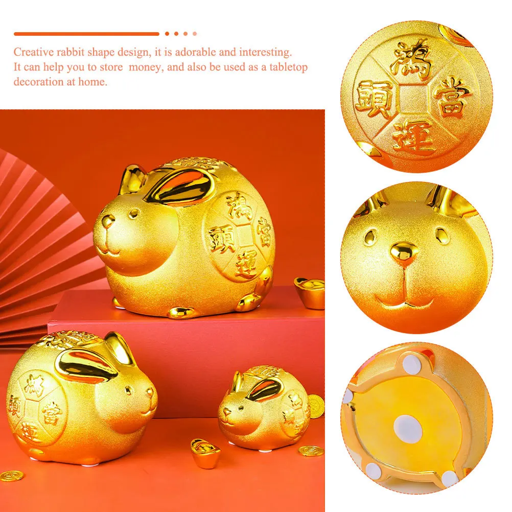 Bunny Money Jar Creative Rabbit Piggy Bank Coin Saving Box Desktop Decoration Lovely Saving Pot Big Piggy Bank
Bunny Money Jar Creative Rabbit Piggy Bank Coin Saving Box Desktop Decoration Lovely Saving Pot Big Piggy Bank
