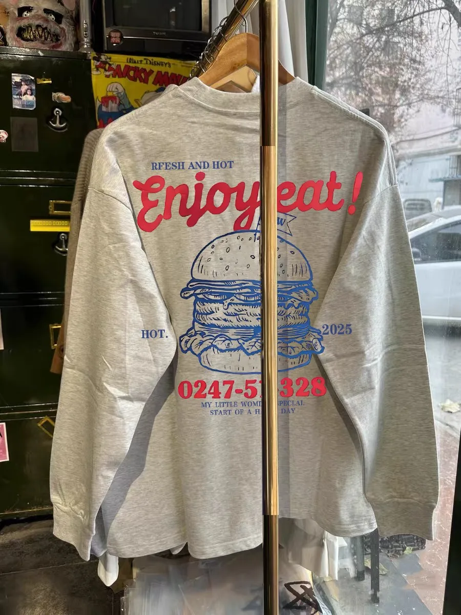 Футболка из чистого хлопка в винтажном стиле от Outlet Brand, осенняя, универсальная, с принтом, повседневная, с круглым вырезом, для молодых мужчин
Футболка из чистого хлопка в винтажном стиле от Outlet Brand, осенняя, универсальная, с принтом, повседневная, с круглым вырезом, для молодых мужчин