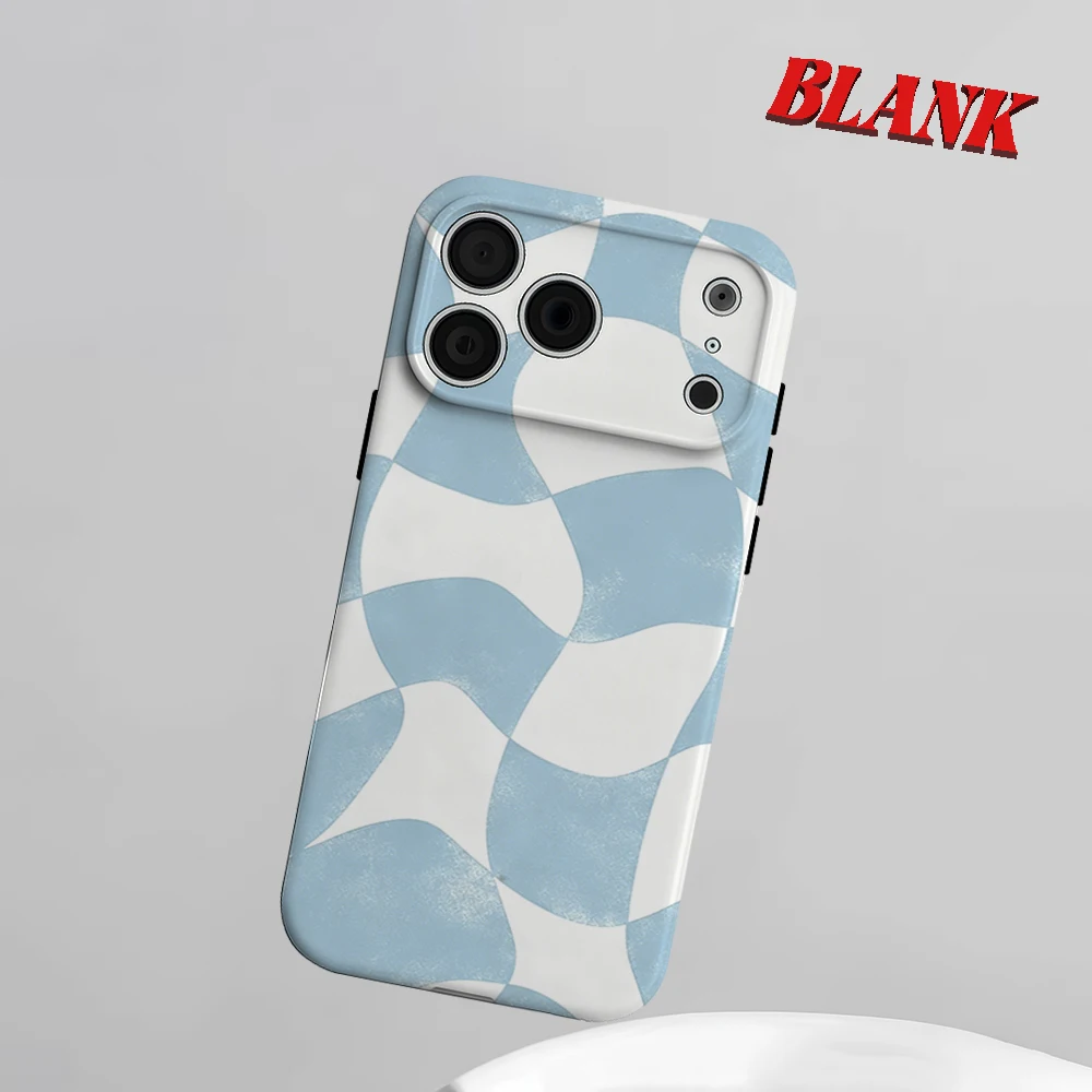 Pastel Wavy Check 2-in-1 Phone Case For iPhone 17 16 15 14 13 Pro Max Air 16e INS Flower Hard PC Bumper Cover Coque
Pastel Wavy Check 2-in-1 Phone Case For iPhone 17 16 15 14 13 Pro Max Air 16e INS Flower Hard PC Bumper Cover Coque