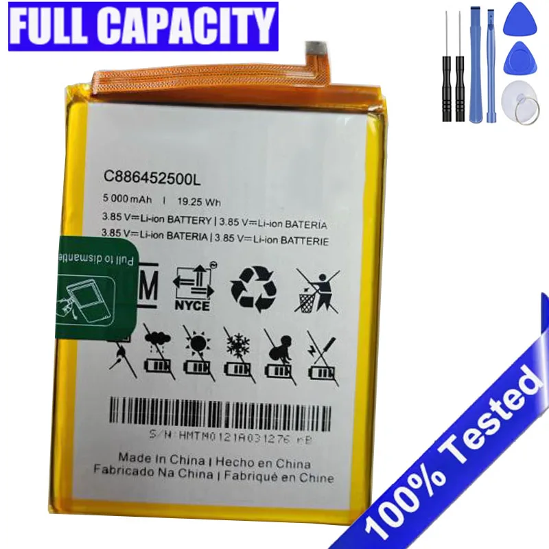 High Quality 5000mAh Battery for Blu C886452500L Smart Phone Batteria AKKU
High Quality 5000mAh Battery for Blu C886452500L Smart Phone Batteria AKKU