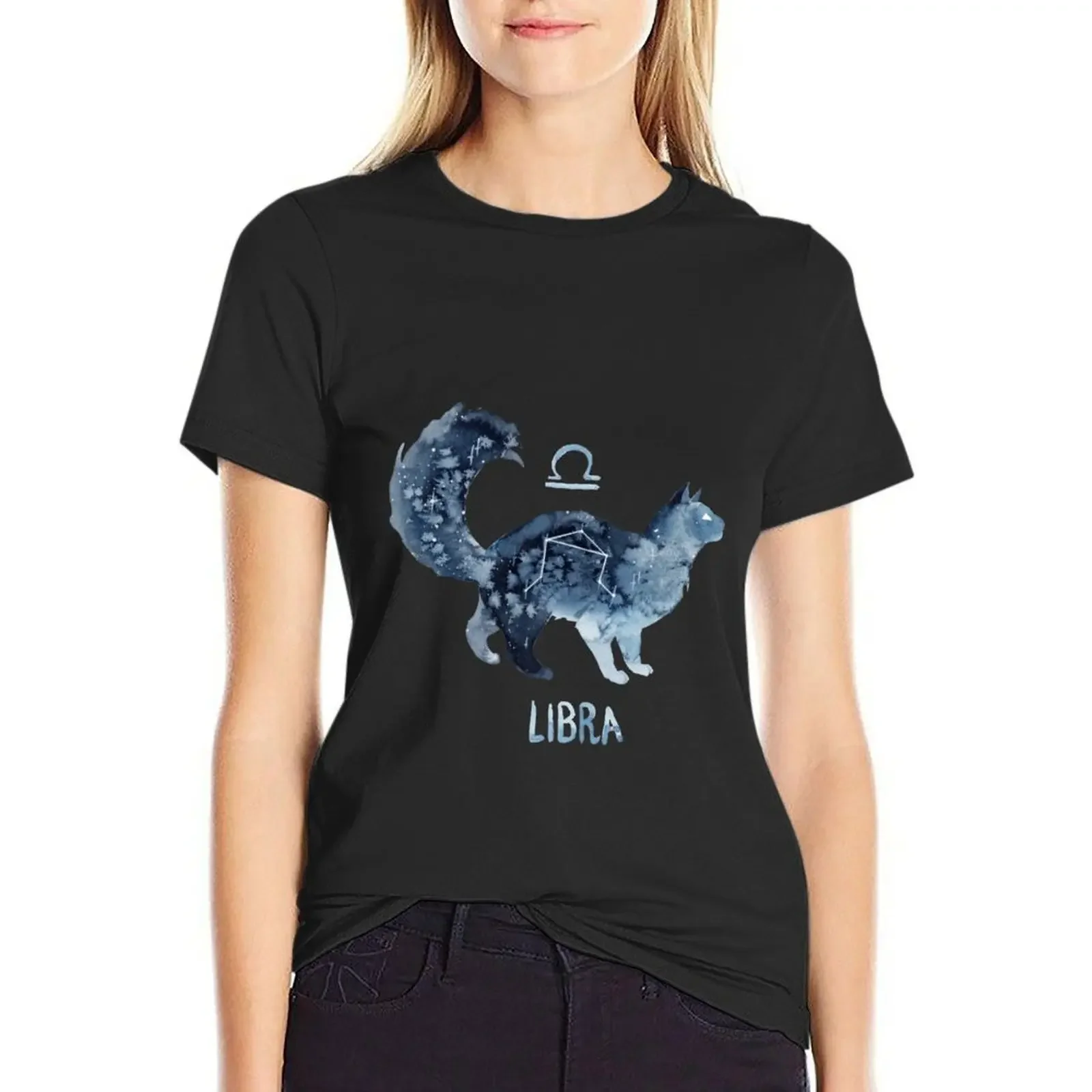 Zodiac Cat - Libra T-Shirt customs design your own tees plus size tops female oversized workout shirts for Women
Zodiac Cat - Libra T-Shirt customs design your own tees plus size tops female oversized workout shirts for Women