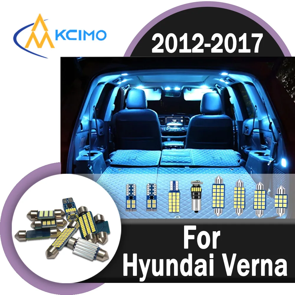 Durable Auto Interior LED Light Kit For Hyundai Verna 2012-2017 CANBUS Bright Wear Resistant Vehicle Indoor Lighting Bulbs
Durable Auto Interior LED Light Kit For Hyundai Verna 2012-2017 CANBUS Bright Wear Resistant Vehicle Indoor Lighting Bulbs