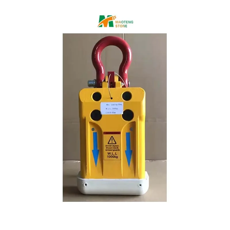 China Factory Stone Slab Lifter Slamp 1000kg Granite Marble Slab Plate Clamp Heavy Duty Stone Slab Lifter
China Factory Stone Slab Lifter Slamp 1000kg Granite Marble Slab Plate Clamp Heavy Duty Stone Slab Lifter