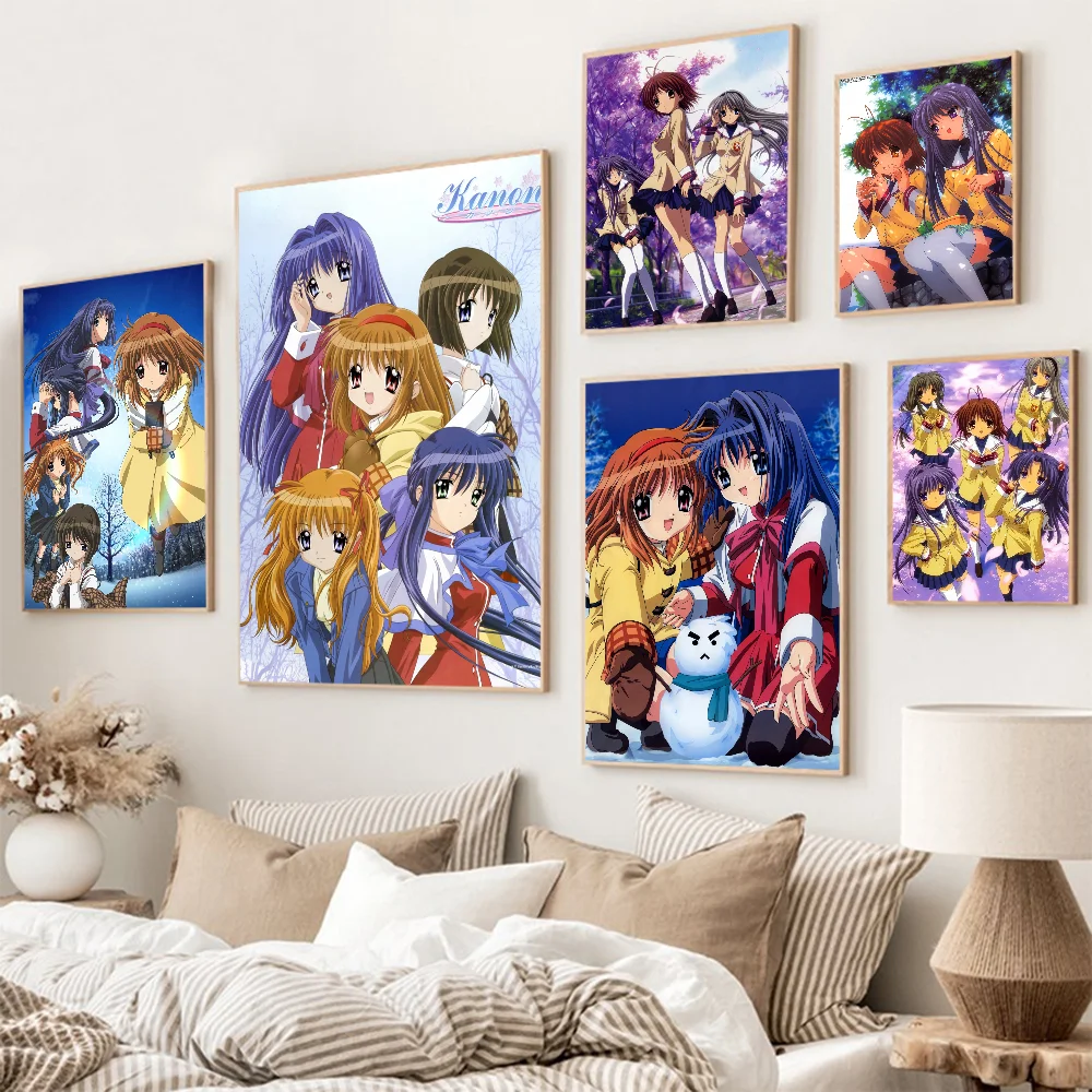 Retro Anime Kanon Girls DIY Sticky Poster Vintage Room Bar Cafe Decor Home Decor
Retro Anime Kanon Girls DIY Sticky Poster Vintage Room Bar Cafe Decor Home Decor