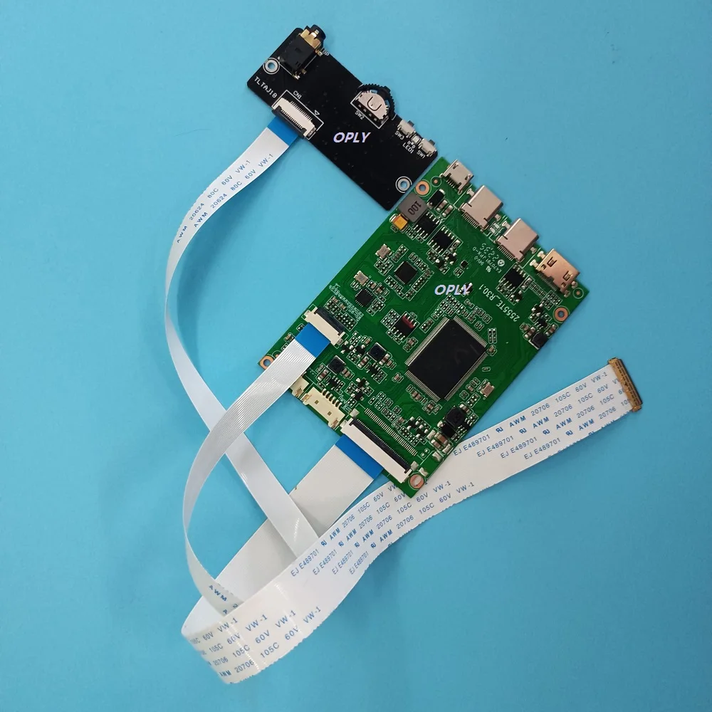 EDP Controller kit 2K for PT156WHM-N10 QT140WHM-N44 QT156WHM-N42 R125NWR3 1366x768 mini USB Type-c Mini HDMI-compatible LED LCD
EDP Controller kit 2K for PT156WHM-N10 QT140WHM-N44 QT156WHM-N42 R125NWR3 1366x768 mini USB Type-c Mini HDMI-compatible LED LCD