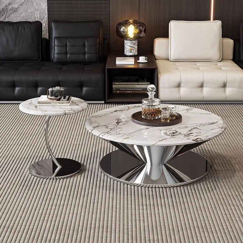 Modern Metal Coffee Table Clear Decoration Aesthetic Mesa Auxiliar Home Furniture Italian Minimalist Coffee Table Round Designer
Modern Metal Coffee Table Clear Decoration Aesthetic Mesa Auxiliar Home Furniture Italian Minimalist Coffee Table Round Designer