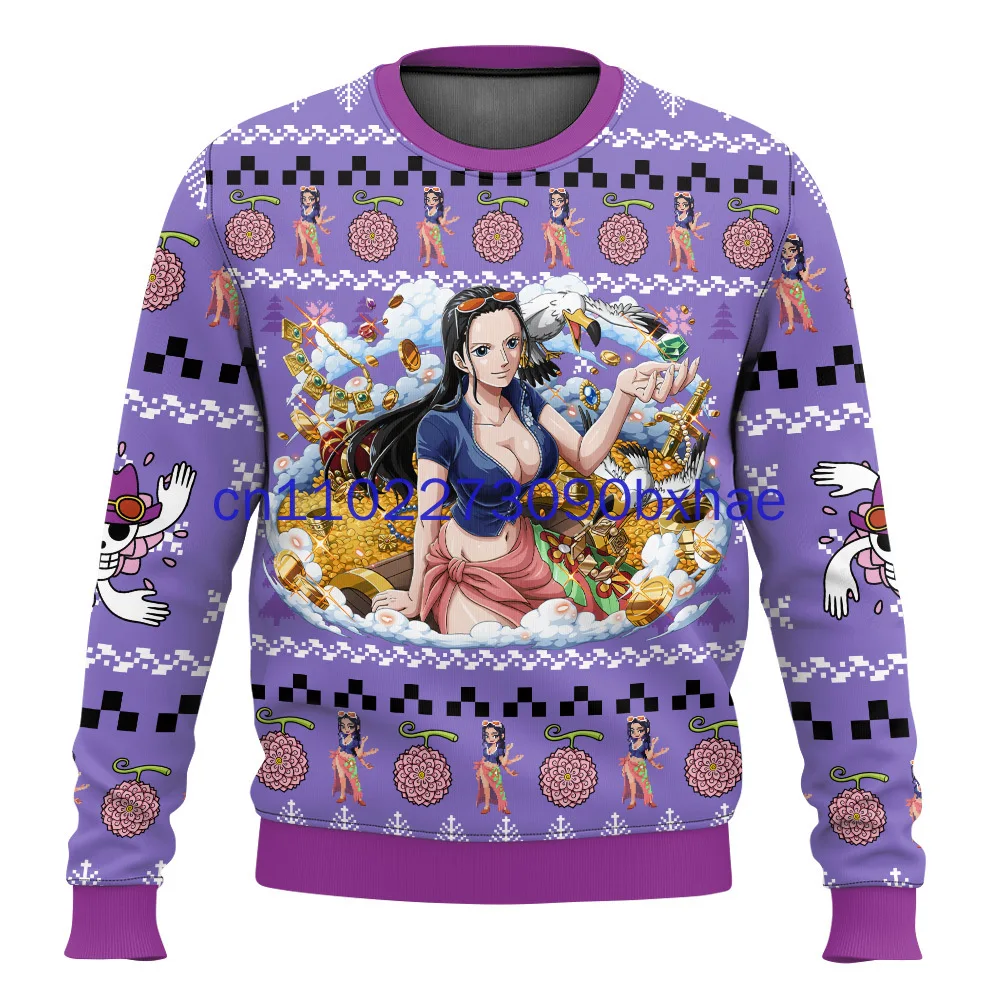 Nico Robin One Piece Ugly Christmas Sweater New Cartoon Anime 3D Print Ugly SweaterChristmas Sweaters Fashion Casual Sweater
Nico Robin One Piece Ugly Christmas Sweater New Cartoon Anime 3D Print Ugly SweaterChristmas Sweaters Fashion Casual Sweater