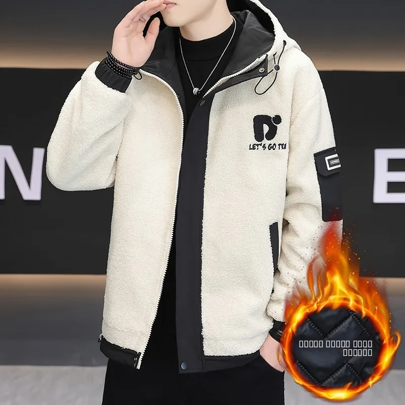 Утепленная хлопковая куртка для мужчин: зимнее молодежное повседневное пальто из полиэстера с капюшоном, на молнии, с цветными блоками
Утепленная хлопковая куртка для мужчин: зимнее молодежное повседневное пальто из полиэстера с капюшоном, на молнии, с цветными блоками