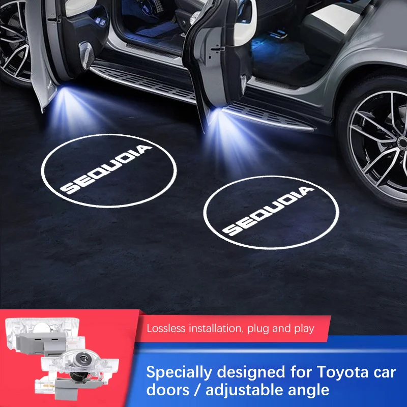 2Pcs HD Lamp for Toyota Sequoia 2008 2009 2010 2011-2022 2023 2024 Car Door Welcome Lights Laser Projector Logo Wireless Sensing
2Pcs HD Lamp for Toyota Sequoia 2008 2009 2010 2011-2022 2023 2024 Car Door Welcome Lights Laser Projector Logo Wireless Sensing