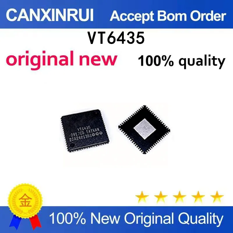 (5-100 pieces)New stock VT6435 QFN
(5-100 pieces)New stock VT6435 QFN