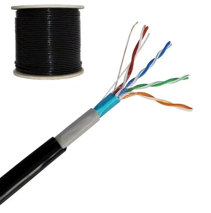 【From China】OWIRE Outdoor Double Layer Sheath Cat5e Network Cable With 100% Copper for Stable High-Speed Data Transmission
【From China】OWIRE Outdoor Double Layer Sheath Cat5e Network Cable With 100% Copper for Stable High-Speed Data Transmission