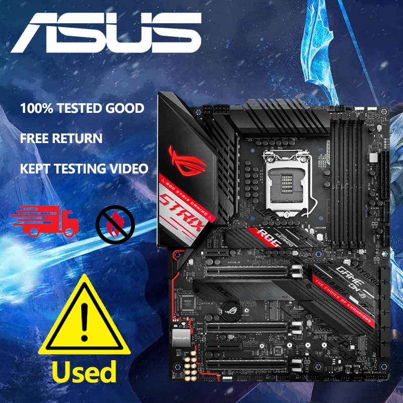 Материнская плата ASUS ROG STRIX Z490-H GAMING ATX, материнская плата DDR4 LGA1200
Материнская плата ASUS ROG STRIX Z490-H GAMING ATX, материнская плата DDR4 LGA1200