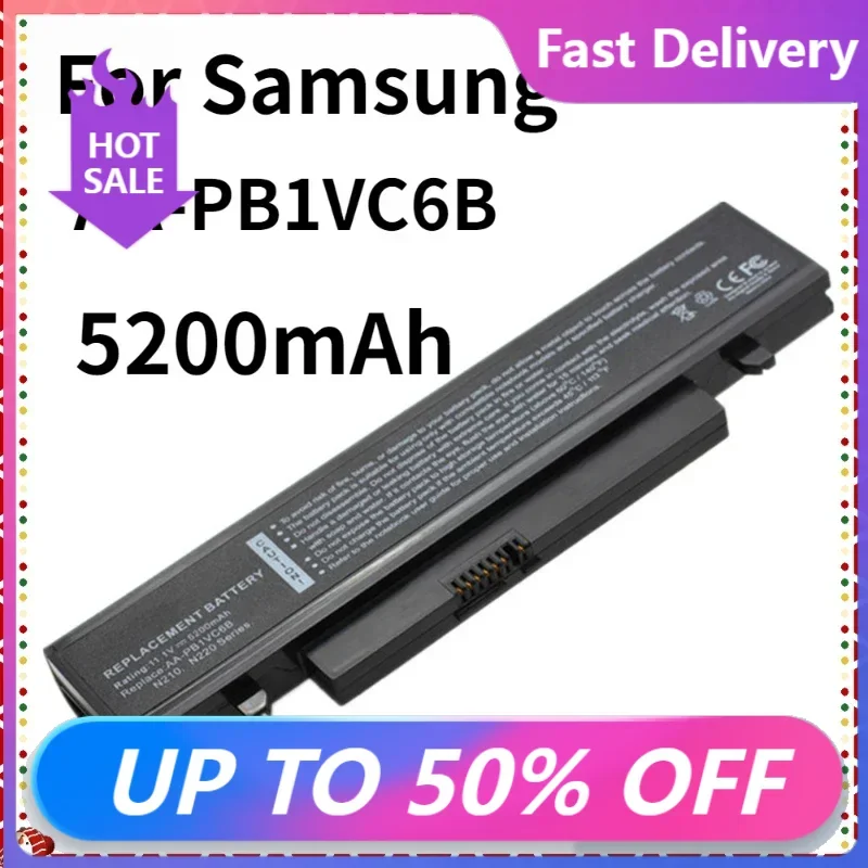 AA-PB1VC6B 6 Cells Laptop Battery for Samsung N210 N220 X418 X420 NB30 5200mAh 11.1V Laptop Batteries
AA-PB1VC6B 6 Cells Laptop Battery for Samsung N210 N220 X418 X420 NB30 5200mAh 11.1V Laptop Batteries