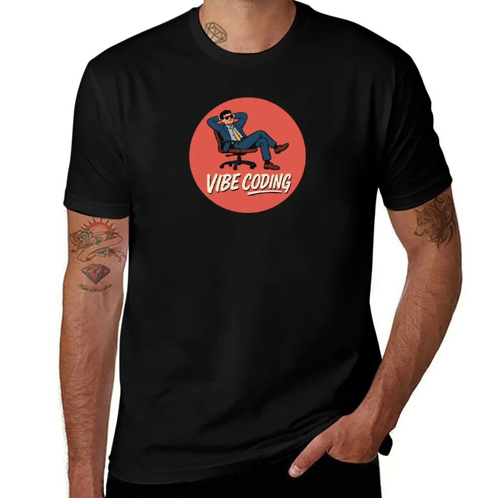Copy of VIBE coding chair T-Shirt customizeds customs graphic t shirts tops mens graphic t-shirts
Copy of VIBE coding chair T-Shirt customizeds customs graphic t shirts tops mens graphic t-shirts
