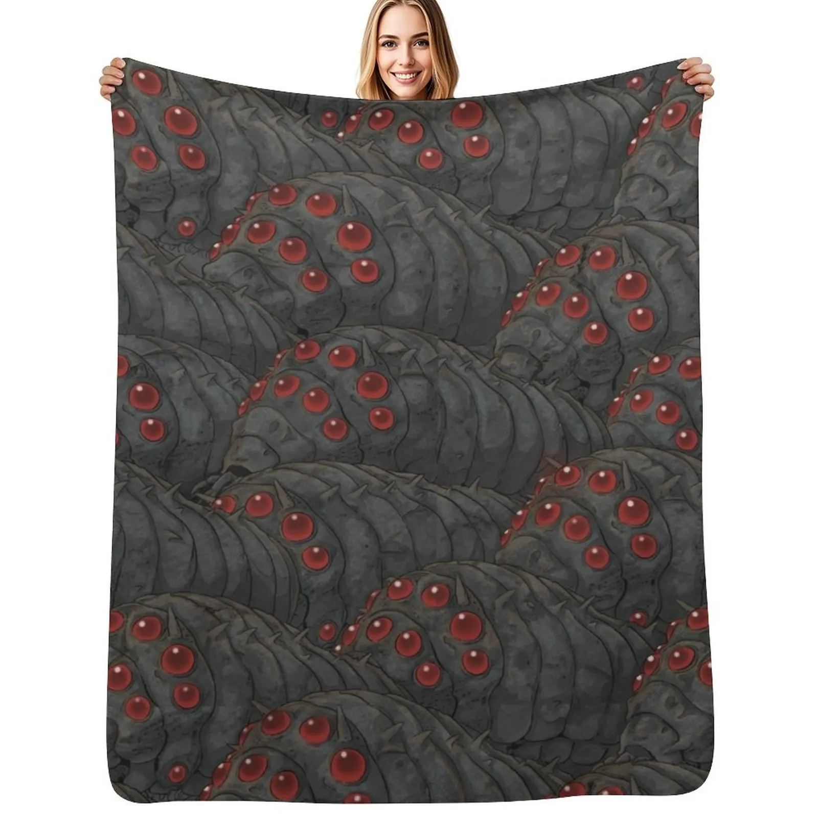 Ohm (Ohmu) Stampede - Nausica of the Valley of the Wind Throw Blanket Modern Design Soft Blanket for Home Decor
Ohm (Ohmu) Stampede - Nausica of the Valley of the Wind Throw Blanket Modern Design Soft Blanket for Home Decor