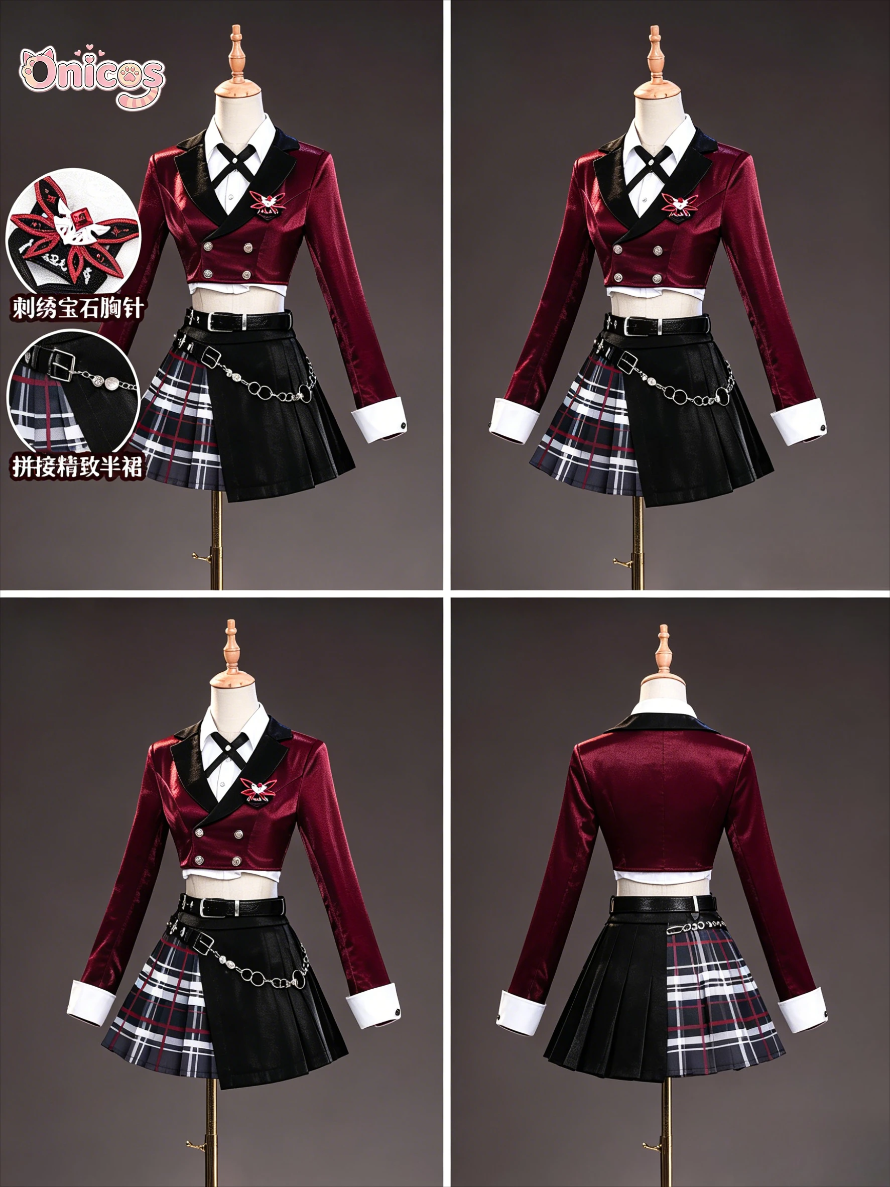 Naraka:Bladepoint Zenda Wu JK Cosplay Costumes Game Suit Halloween Uniform Suits Clothes Anime Outfits Women Uniform Onicos
Naraka:Bladepoint Zenda Wu JK Cosplay Costumes Game Suit Halloween Uniform Suits Clothes Anime Outfits Women Uniform Onicos
