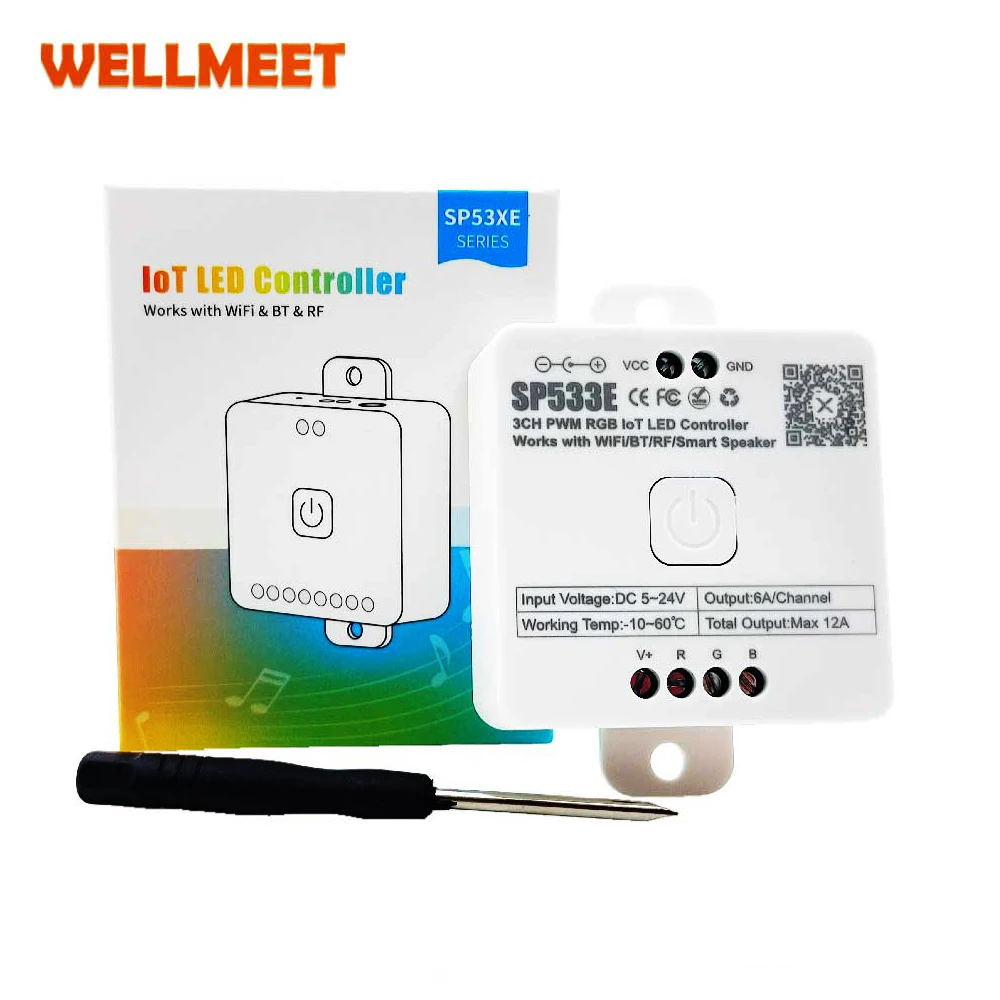 SP533E SP534E SP535E PWM RGB RGBW RGBCCT APP WIFI Addressable LED Controller SK6812 IoT BT Alexa Google Home Dimmer RB3/RC3 
SP533E SP534E SP535E PWM RGB RGBW RGBCCT APP WIFI Addressable LED Controller SK6812 IoT BT Alexa Google Home Dimmer RB3/RC3