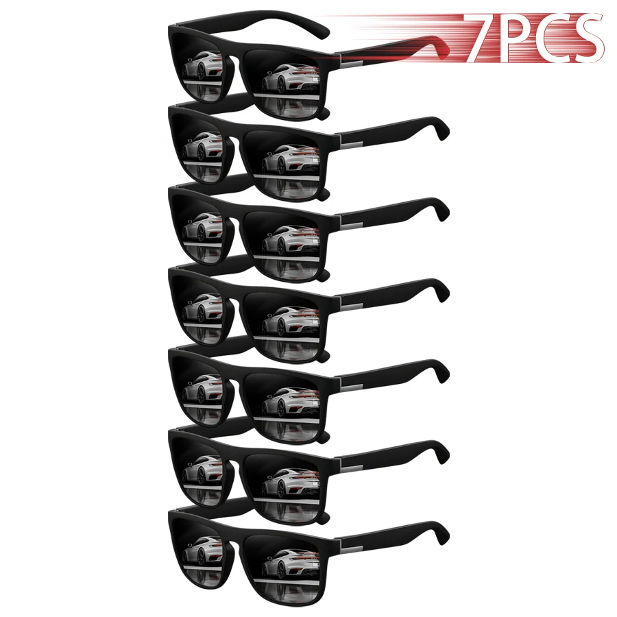 7 PCS Fashion Vintage Colorful Decoration Sunglasses Men Women Fishing Driving Luxury Brand Designer Sun Glasses Eyewear UV400
7 PCS Fashion Vintage Colorful Decoration Sunglasses Men Women Fishing Driving Luxury Brand Designer Sun Glasses Eyewear UV400