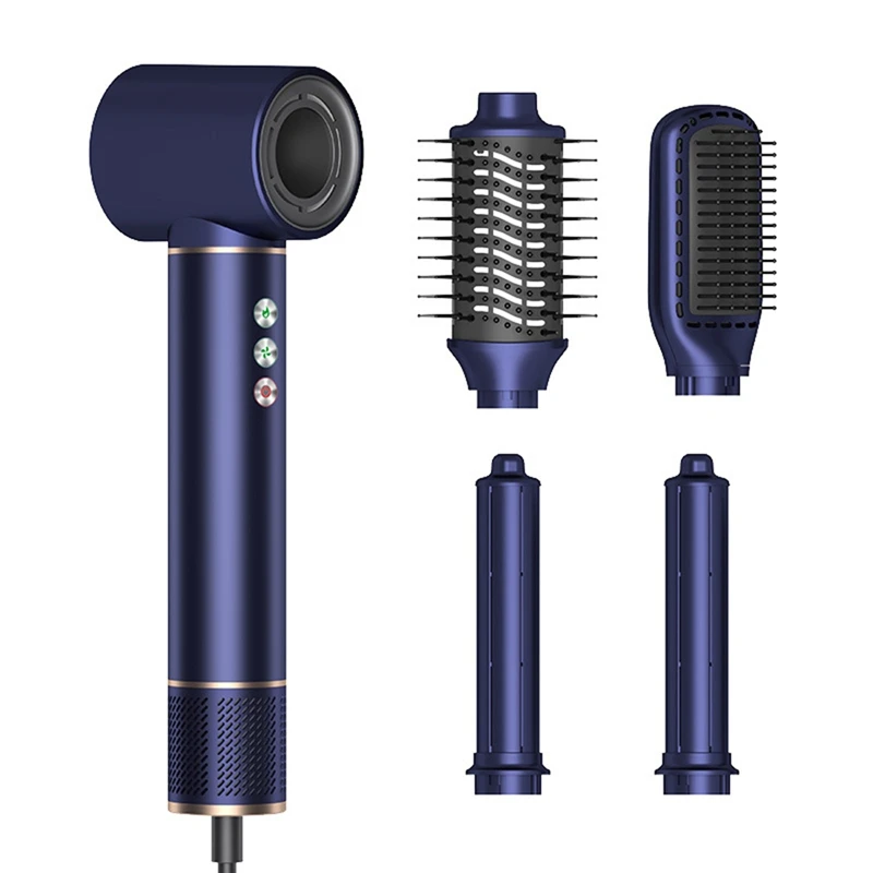 5-In-1 Negative Ion Hair Dryer Hair Dryer Brush Automatic Air Curling Iron EU Plug-AT36
5-In-1 Negative Ion Hair Dryer Hair Dryer Brush Automatic Air Curling Iron EU Plug-AT36