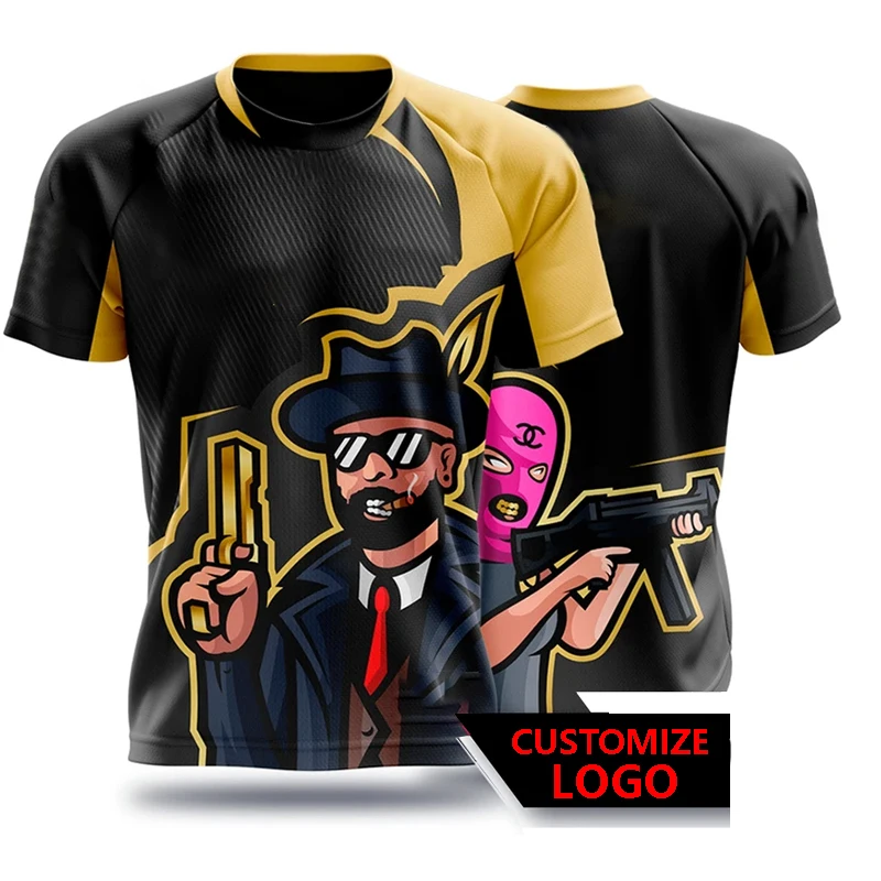 Shooting Game Printed T-shirts Men's Casual Quick Drying Short Sleeved Round Neck Summer T-shirt Men's Hip-hop Harajuku Clothing
Shooting Game Printed T-shirts Men's Casual Quick Drying Short Sleeved Round Neck Summer T-shirt Men's Hip-hop Harajuku Clothing