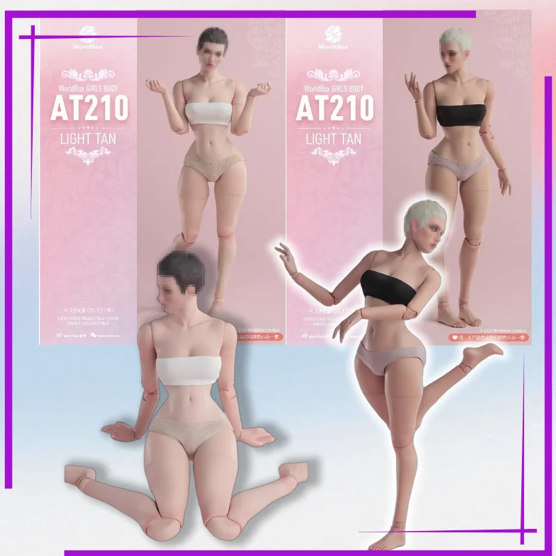 【 Spot Goods】Worldbox AT210 1/6 Scale Female Action Figure Body Delicate Wasp Waist Articulated Pale/Light Tan Skin
【 Spot Goods】Worldbox AT210 1/6 Scale Female Action Figure Body Delicate Wasp Waist Articulated Pale/Light Tan Skin