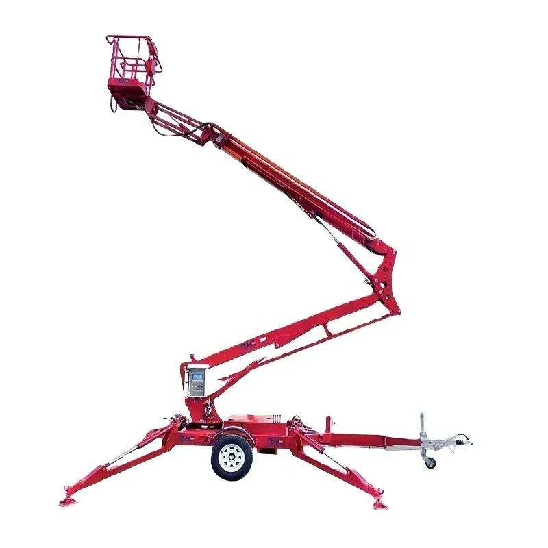 TUHE China Cherry Picker Spider Lift Man Boom Lift Aerial Work Platform Trailer Mounted Articulating Towable Boom Lift
TUHE China Cherry Picker Spider Lift Man Boom Lift Aerial Work Platform Trailer Mounted Articulating Towable Boom Lift