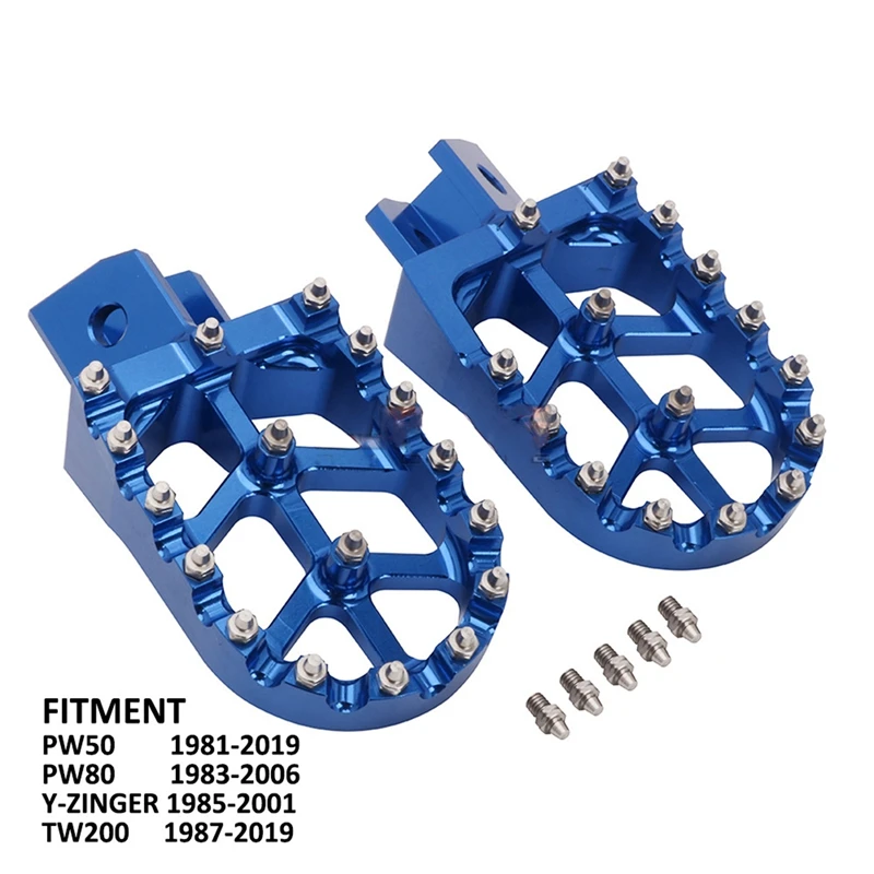 Подножки для мотоцикла, подножки для педалей YAMAHA PW50 1981-2020 PW80 1983-2006 Y-ZINGER 1985-2001 TW200 1987-2019
Подножки для мотоцикла, подножки для педалей YAMAHA PW50 1981-2020 PW80 1983-2006 Y-ZINGER 1985-2001 TW200 1987-2019