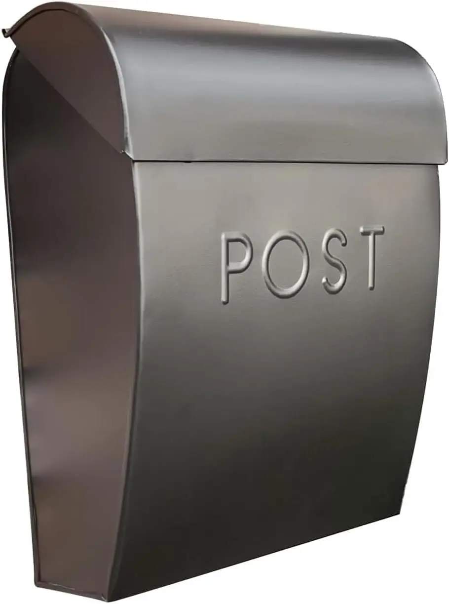 Large Wall Mount Mailbox for Packages, 15.07x12.44x5.39 Inches Black Metal Mailbox with Easy Access Lid
Large Wall Mount Mailbox for Packages, 15.07x12.44x5.39 Inches Black Metal Mailbox with Easy Access Lid