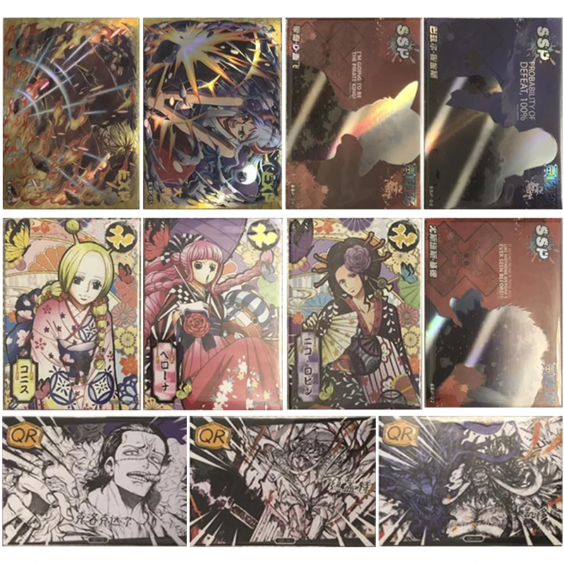 Японское аниме EXP WA ONE PIECE Kaidou Gol D Roger Roronoa Zoro Коллекционные карты, подарок на Рождество и день рождения, игрушка для детей
Японское аниме EXP WA ONE PIECE Kaidou Gol D Roger Roronoa Zoro Коллекционные карты, подарок на Рождество и день рождения, игрушка для детей