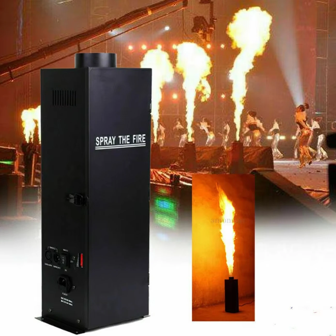 1/2pcs 200W Spray Fire Flame Projectors Stage Wedding DJ Party Show Machine Fire Projectors Machine Professional Stage Projector
1/2pcs 200W Spray Fire Flame Projectors Stage Wedding DJ Party Show Machine Fire Projectors Machine Professional Stage Projector