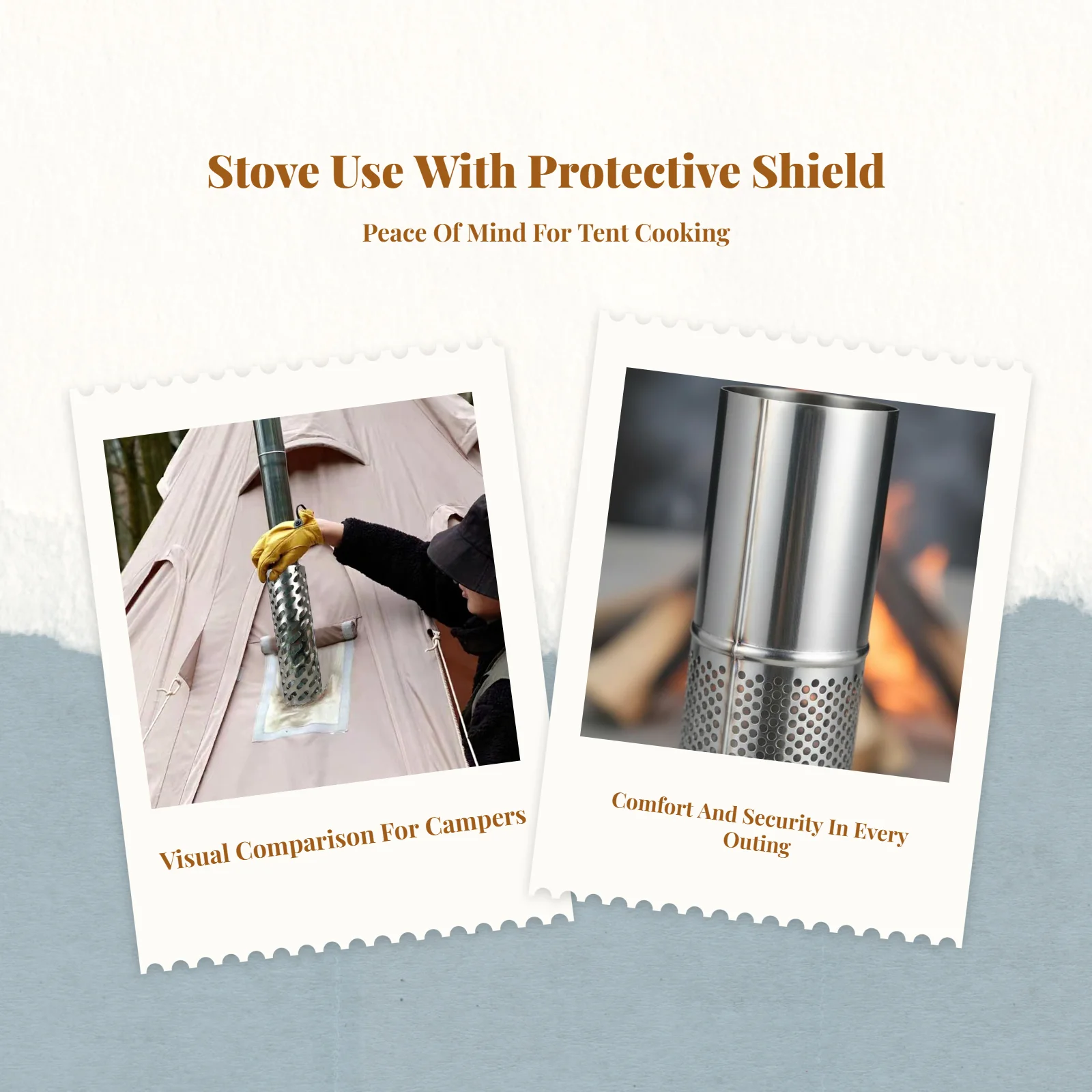 Camping Stove Accessory, Heat-Resistant Mesh, Outdoor
Camping Stove Accessory, Heat-Resistant Mesh, Outdoor