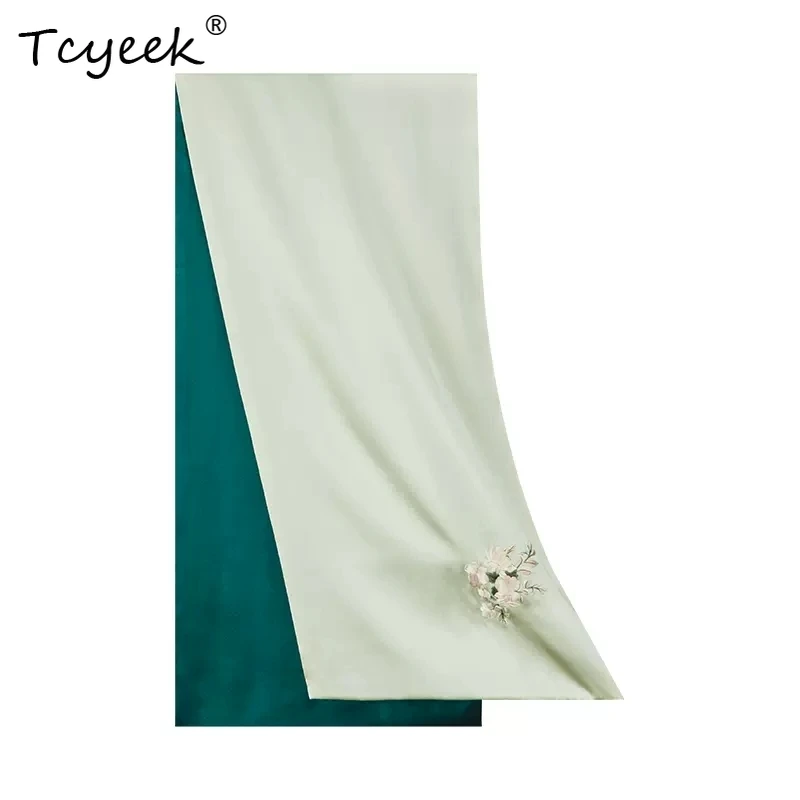 Tcyeek, 16MM 100%Mulberry Slik Shawls, 150cm Women Floral Embroidery, Gift Original Design Scarf, 2024 Spring Autumn A462129QM
Tcyeek, 16MM 100%Mulberry Slik Shawls, 150cm Women Floral Embroidery, Gift Original Design Scarf, 2024 Spring Autumn A462129QM