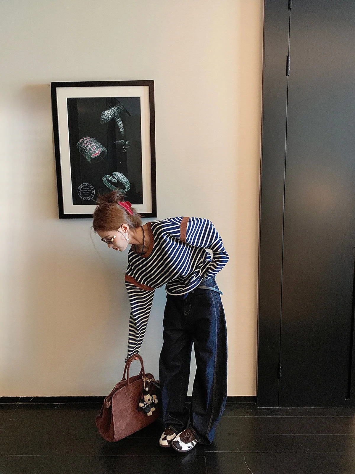 Loose Wide Leg High Waist Cotton Jeans Women's Spring Autumn New Sle Xianai No Spice Straight Leg Pants
Loose Wide Leg High Waist Cotton Jeans Women's Spring Autumn New Sle Xianai No Spice Straight Leg Pants