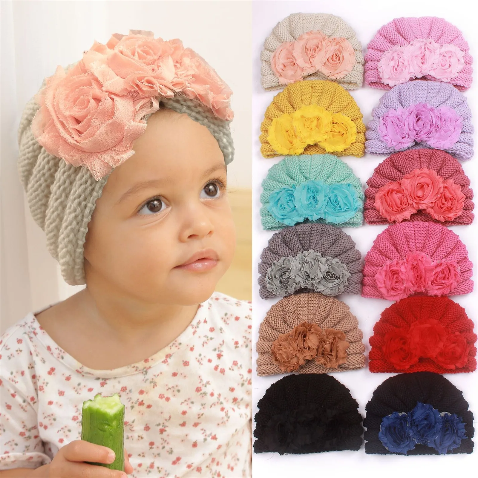 Cute Flower Baby Hat Soft Baby Girl Hat Spring Autumn Infant Toddler Bonnet Headwraps Newborn Baby Cap Kids Lace Hat Beanies
Cute Flower Baby Hat Soft Baby Girl Hat Spring Autumn Infant Toddler Bonnet Headwraps Newborn Baby Cap Kids Lace Hat Beanies