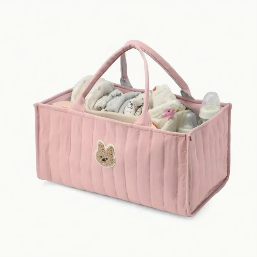 Diaper Storage Bag, Durable Polyester Multi-Compartment Organizer, Portable Lightweight with Cute Bear Design Portable Storage
Diaper Storage Bag, Durable Polyester Multi-Compartment Organizer, Portable Lightweight with Cute Bear Design Portable Storage
