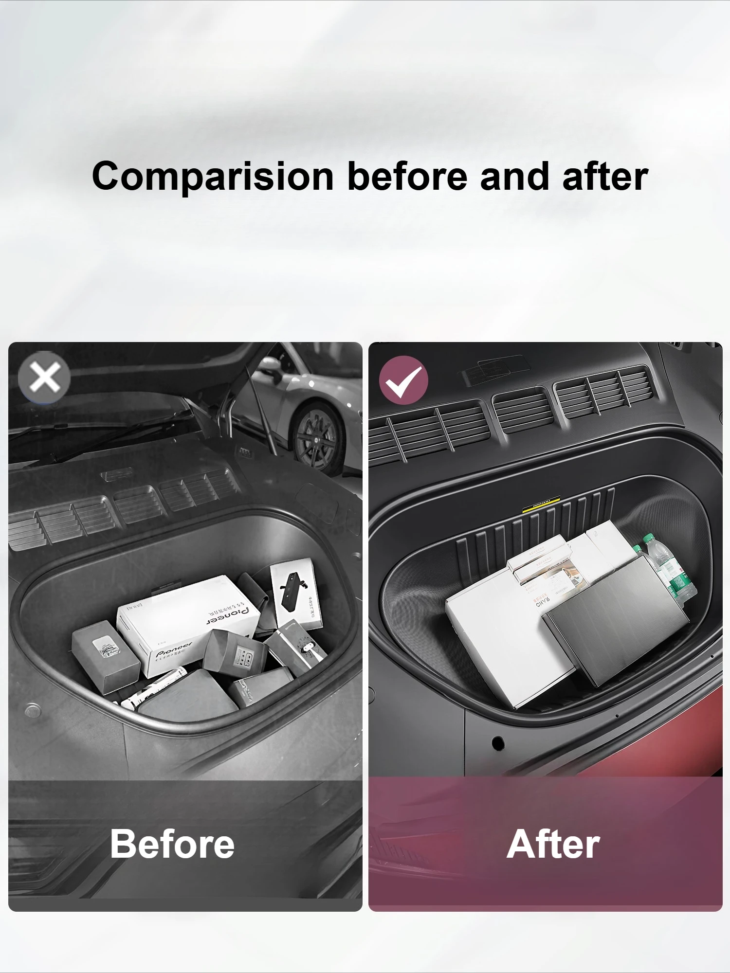 Front Trunk Mats TPE Waterproof Anti-scratch Trunk Protective Pad Anti-dirty Pad Interior Accessories For Xiaomi YU7 2025 2026
Front Trunk Mats TPE Waterproof Anti-scratch Trunk Protective Pad Anti-dirty Pad Interior Accessories For Xiaomi YU7 2025 2026