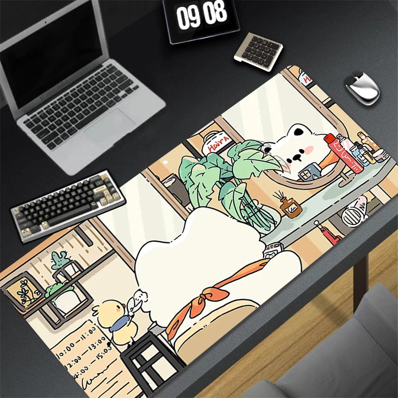 1PC Mouse Pads For Desk Gaming Mousepad Laptop Mouse Pad Baby Bear With Stitched Edges Non-Slip Rubber Base Extended Mouse Mat
1PC Mouse Pads For Desk Gaming Mousepad Laptop Mouse Pad Baby Bear With Stitched Edges Non-Slip Rubber Base Extended Mouse Mat