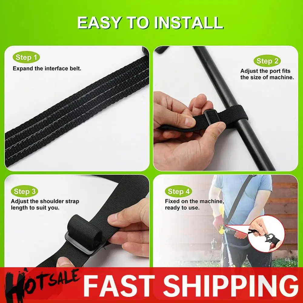 Universal Weeder Trimmer Shoulder Strap Garden Yard Lawn Mower Grass Brush Cutter Belt Garden Power Tool Accessories
Universal Weeder Trimmer Shoulder Strap Garden Yard Lawn Mower Grass Brush Cutter Belt Garden Power Tool Accessories
